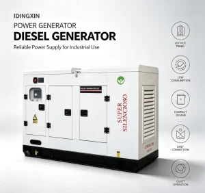 Power 40kW 50kV Silent Diesel Generator Set ATS Fully Automatic with EPA Certification