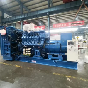 Power Generation Set of 1500kW Auto Start Open Frame Silent Type