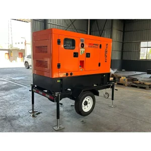 Power Generator or Plant 40kwh Compact Generator 25 Kva Diesel Generator Trailer Mounted