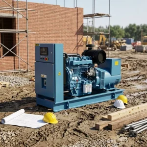 Power Outage Generator 750KVA Weichai Engine ATS 1800 RPM 24V DC Electric Start Single Phase 220V Construction Use Model HK600GF