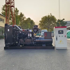 Powered 150KW 50 60Hz Low Fuel Consumption Silent Type Open Frame Diesel Generator Set 1800 RPM Engine ATS for Mines Oilfields