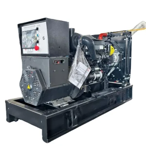 Powered 37.5kVA 30kW 380V 50 60Hz Super Silent Stamford Open Frame Canopy Type Water Cooled Diesel Generator