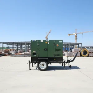 Powered Genuine for for Engine 8 50kw 10kva Trailer Genset Mobile Diesel Generators with ATS