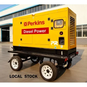 Powered by Power Engine Trailer Type 160kw 200kva Diesel Generator Denyo 200 Generator