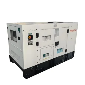 Poweronly 3 Phase Diesel Generator Set 50kVA Water Cooled Super Silent Auto Remote Start Open Frame ATS 50Hz 12V DC 1800 RPM