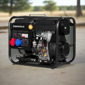Poweronly Home Use Genset Small Portable Silent Diesel Generator 2kw 5kw 6kw Open Frame 50Hz High Efficiency
