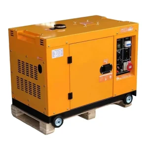 Poweronly Super Silent Soundproof Open Frame 5kW 10kVA 10kW Portable Diesel Generator 12V DC Electric Start CE Certified ATS