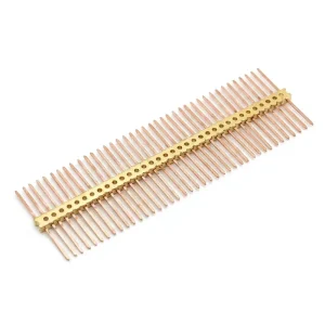 Precision Bandolier Style Pins Automated Insertion High Conductivity Copper Connector Header New Energy EV BMS Aerospace 6A