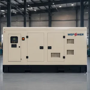 Premium Quality 100kw 150kva 80kw 100kva Silent Enclosure Diesel Generator for Open Type ATS 3 Phase 4 Wire Water Cooled