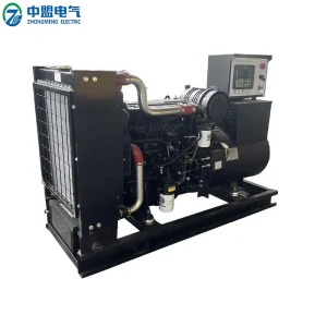 Premium Quality 30kva Silent Portable Open Frame Diesel Generator Set with Remote Start for Outdoor Site and Daily Power Use
