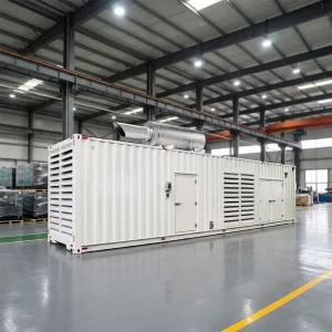 Prime Power 1800kva Container diesel Generator 1500kW Generator 4016tag1a Genset 1.5mw with High Capacity Fuel tank