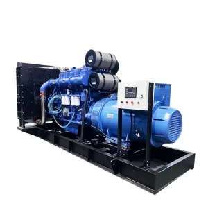 Prime Power 1MW 1000kW Diesel Generator Set 1250kVA Yuchai Engine for Steel and Chemical Processing