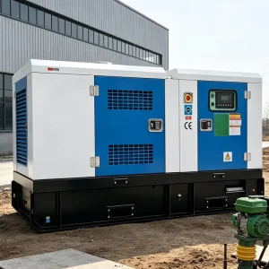 Prime Power 30kw 50kw 100kw 500kva Silent Diesel Generator Set 3 Phase 415V 50Hz Plant Diesel Generators for Large Manufacturing