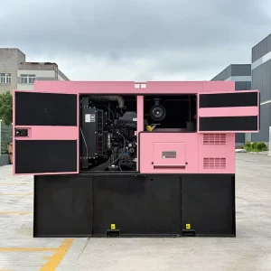 Prime Power 80kW 100kVA Water Cooled Diesel Generator Open Type Silent Canopy 75kW 90kVA Genset with ATS Three Phase CE