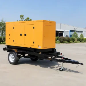 Prime Power Super Silent Diesel Generator 30kva 24kw 20KW 20KVA Trailer 1800rpm Single Three Phase ATS Water Cooled 8h Tank Mine