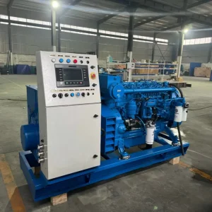 Prime Power Weichai Engine Water Cooled Marine Diesel Generator Set 1800 RPM 60Hz Single DC Electric Start 100KW 125KVA