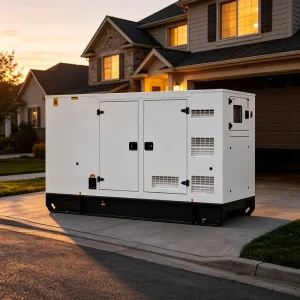 Professional 20 30 40 50 100kva Super Silent Diesel Generator Soundproof Case 100% Copper Brushless Motor Electric