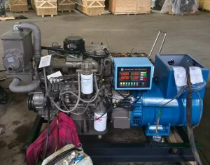 Professional 36KW 1500rpm Open Frame Diesel Generator Set Marine Diesel Engine with 50Hz Frequency for Boats