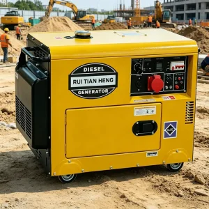 Professional RTH 10KW 12.5KVA Super Silent Diesel Generator 1 Phase 3 Phase Soundproof Electric Power Station CE Certified
