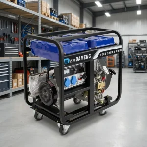 QY apex H6000i O 5KW Three Phase Diesel Generator with Auto Start Remote Start Open Frame 230V 50Hz Air Cooled Industrial Use