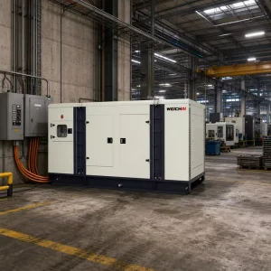 Quiet Diesel Generator 400kva 320kw 3 Phase 400/230V 50Hz for Office Port Supermarket Hotel Hospital ISO CE