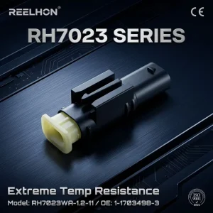 RH7023WA 1.2 11 1 1703498 3 2 Pin Sealed Waterproof Male 1.2mm Auto Connector for Engine Sensor Harness