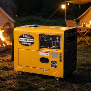 RTH 10KW 12.5KVA Super Silent Diesel Generator Home Backup Soundproof Electric Power Station CE Certified
