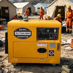 RTH 10KW 12.5KVA Ultra quiet Diesel Generator Advanced Technology Intelligent Operation Household Portable ATS EF10000TE 178FD