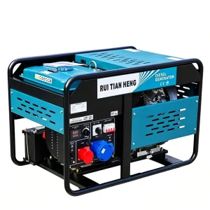 RTH 20KW/25KVA Portable Diesel Generator Low Fuel Consumption Quality Assurance High Power Green Energy Open Rack EF25000TE 2V95