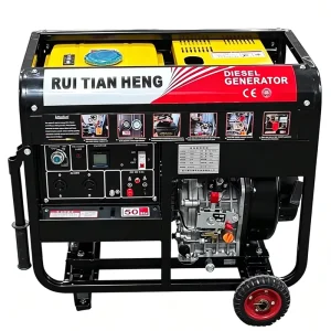 RTH 3.5KW/3.5KVA 100% Copper Alternator Diesel Generator Low Fuel Consumption High Power Portable CE ISO9001 Open Frame ATS