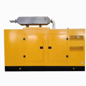 Rainproof Silent 300kW Natural Gas Generator for Manufacturing Facilities 3 Phase 4 Line ATS Auto Backup 1500rpm Long Runtime