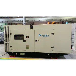 Rehlko SDMO Silent Diesel Generator 275kVA 220kW 3 Phase ATS Auto Start Backup Power