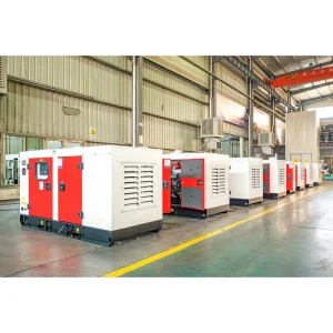 Reliable Silent Diesel Generator System Auto Start Open Frame 400V/230V Three Phase 4-11KW ATS Low Noise