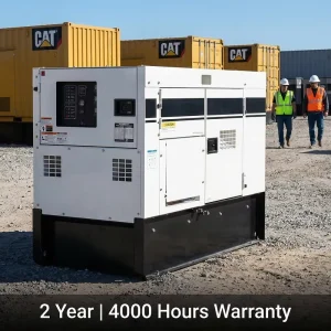 Rental Diesel Generator 30 kW Silent Water Cooled Fuel Efficient Portable Design Weather Resistant Prime Power ISO9001 CE