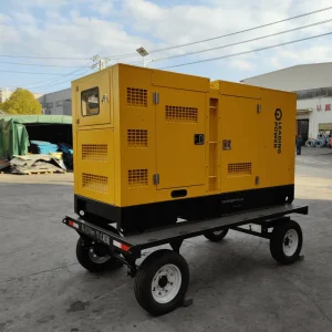 Ricardo 50kW 100kW Towable Diesel Generator 50Hz 1500RPM Mobile Generator Set for Rental