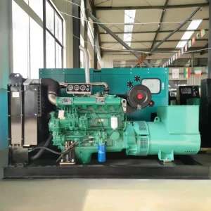 Ricardo 70kw 80kw 90kw 100kw 120kw 150kw Open Frame Low Fuel Consumption Diesel Generator Set Power Solution ATS