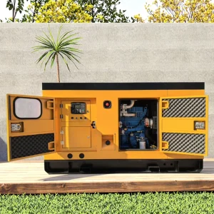 Ricardo 75kw Diesel Generator Set Yellow AC Single Phase 400V 50kw Silent Type Industrial Household Use for Engine Trailer