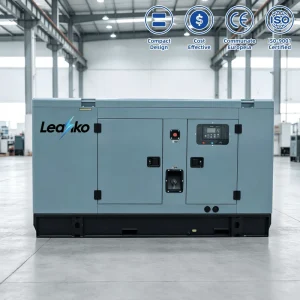 Ricardo Engine 50kVA 55kVA 60kVA Water Cooled Diesel Generator Set 3 Phase 50Hz/60Hz For Home Emergency Power