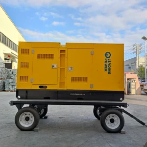 Ricardo Mobile Diesel Generator Set 100kW Trailer Type 1500RPM 50Hz Industrial Backup Power