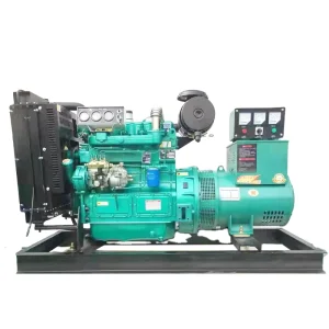 Ricardo Series 20kw 30kw 40kw 50kw Open Type Three-phase Four-wire Generator Water Cooled