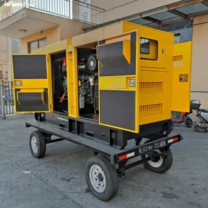 Ricardo Trailer Diesel Genset 100kW Mobile Generator Set 50Hz 1500RPM for Outdoor Projects