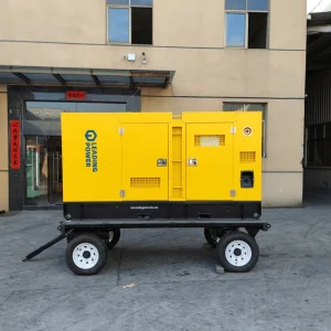 Ricardo Trailer Mounted Diesel Generator Set 100kW 50Hz 1500RPM Construction Site Power