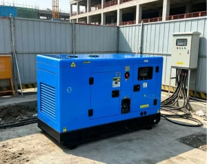 Road Construction Temporary Power Water Cooled Silent Diesel Generator Isuzu Engine CE ISO Approved Electric Start 3 Phase