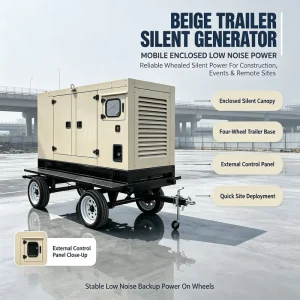 Robust 312kva High Voltage Soundproof Containerized Electric Prime Power Plant Trailer Diesel Generator 250kw