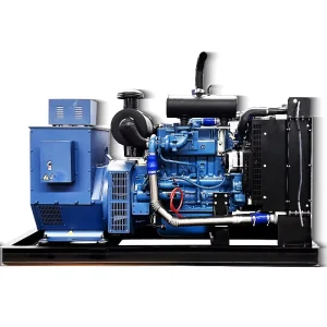 Robust Heavy Duty Open Frame Diesel Generator for Construction Sites Yuchai Engine 230V 50 60Hz 12V DC Electric Start Water