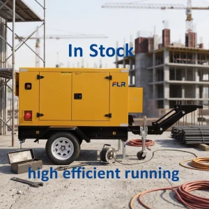Russia Mobile Diesel Generators 20-50kw Silent Volvo Engine 50/60Hz Coal Mine Use ATS 3 Phase 4 Wire 100% Copper Alternator