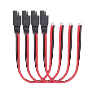 SAE Connector Extension 16AWG Cable Quick Disconnect Plug Rated for Car Motorcycle