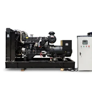 SC10E380D2 Prime Power 220KW 275KVA With ATS Open Frame Type Diesel Generator Brushless Alternator Genset