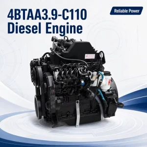 SCDC Cums 4BTAA3.9 C110 Diesel Engine 110HP Turbocharged Water Cooled Industrial Power Engine for Construction Machinery