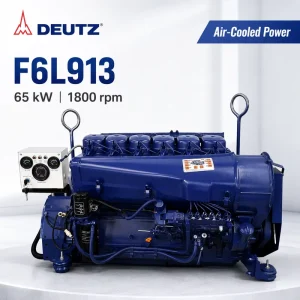 SCDC Deutz F6L913 68KW 1800rpm Industrial diesel Engine for Power Generation Water Pump